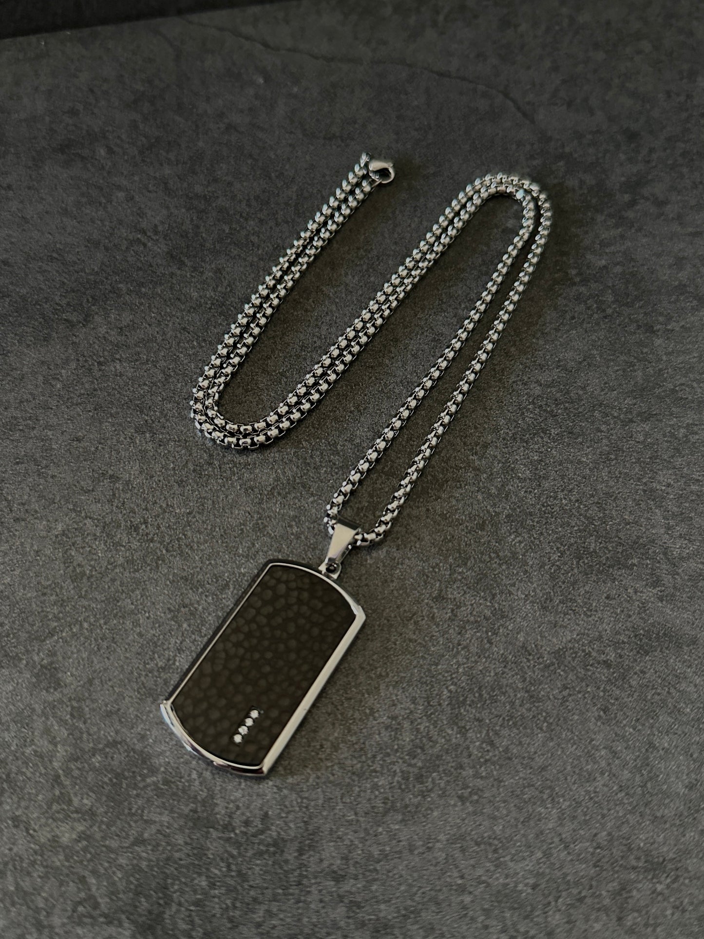 BLACK DIAMOND NECKLACE