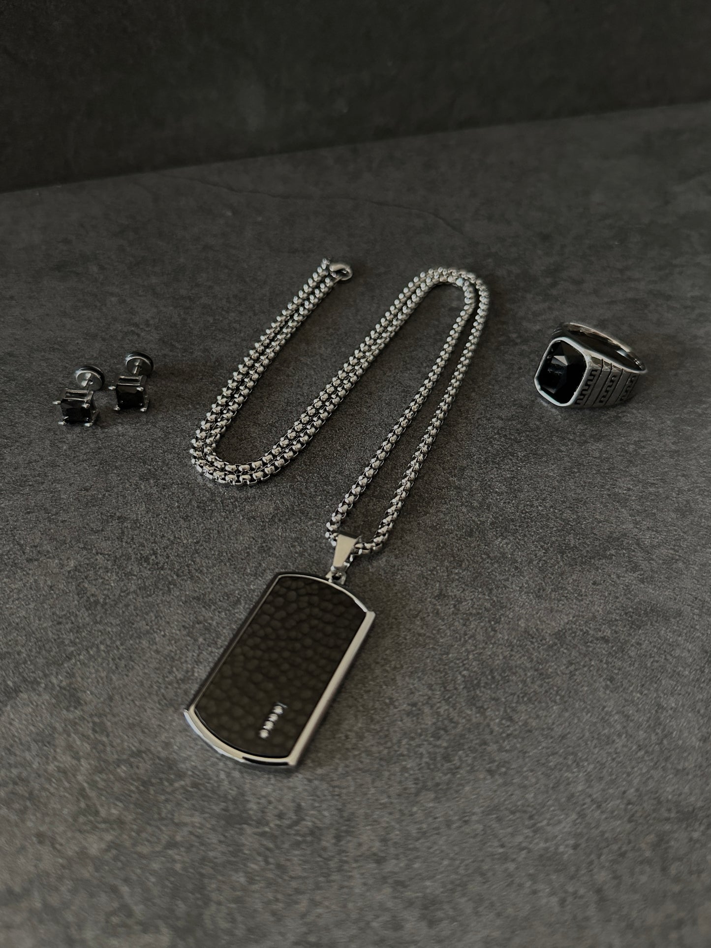 BLACK DIAMOND NECKLACE