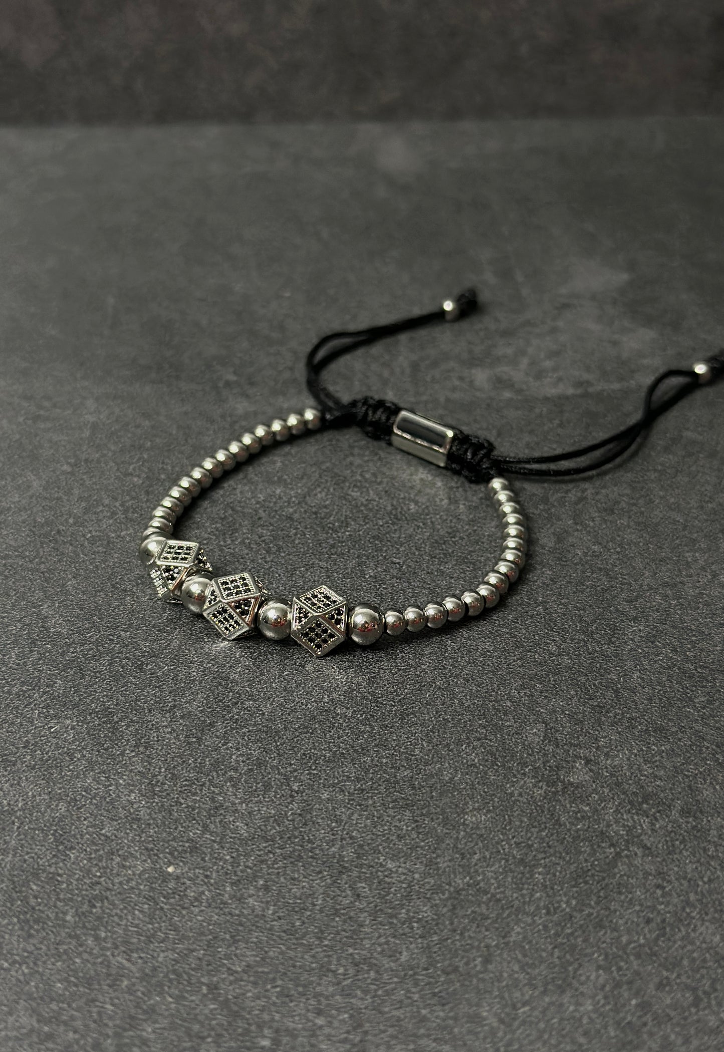 SILVER DIAMOND BRACELET