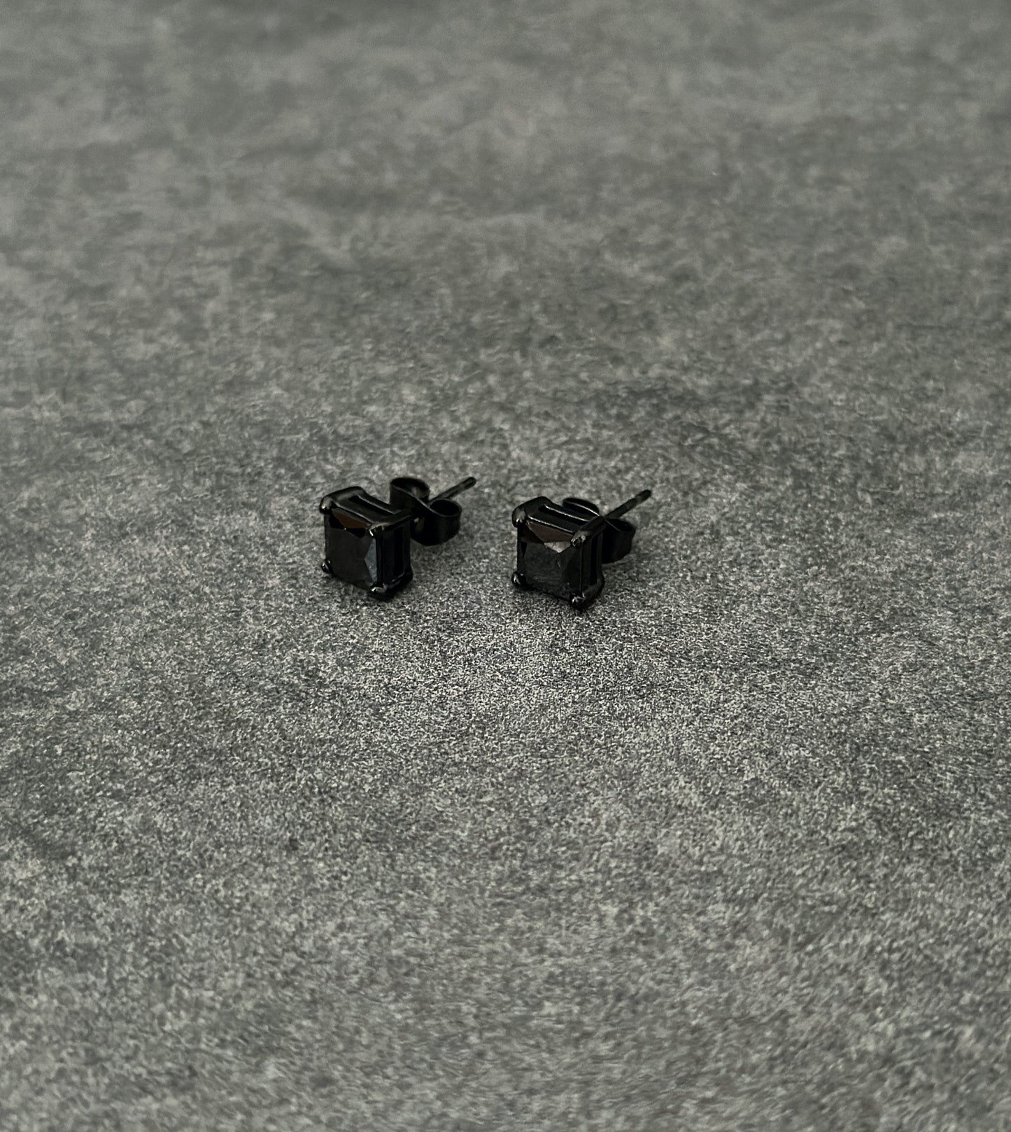 BLACK ON BLACK EARRINGS