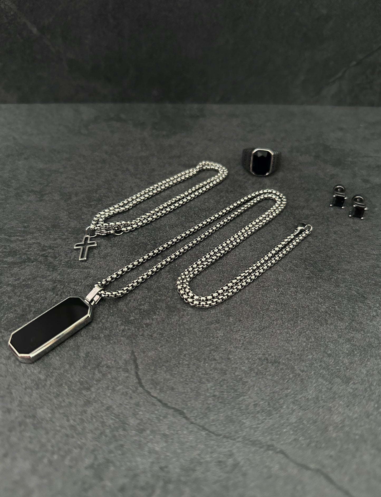 BLACK DIAMOND NECKLACE