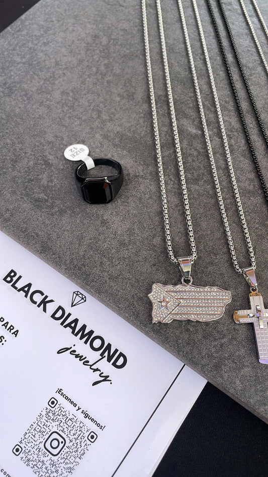 Black Diamond Ring