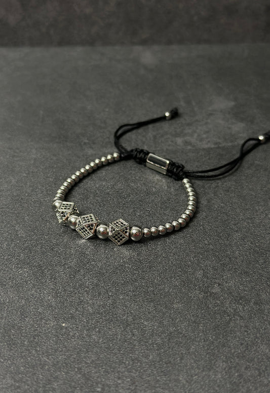 SILVER DIAMOND BRACELET